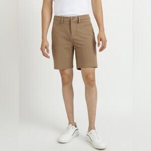 NWT United Colors Of Benetton Rust Slim Fit Shorts 8” Inseam Size 36